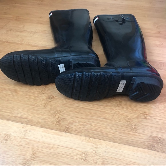 Black Hunter Tall Rainboots - Picture 3 of 6